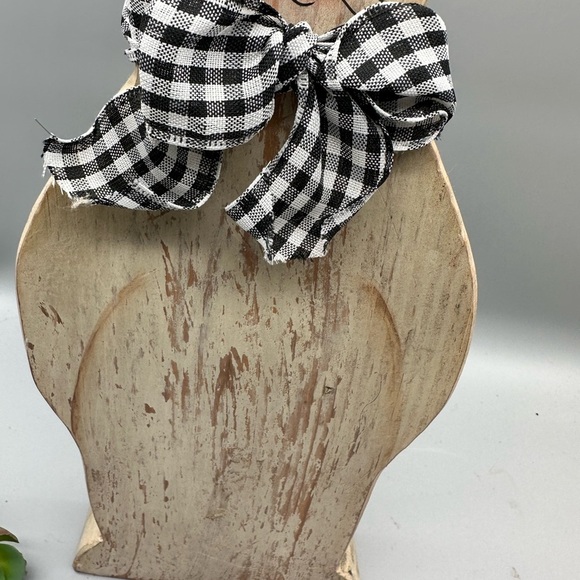 Easter bunny wooden, handcrafted decor - Picture 7 of 9